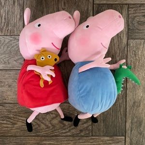 XXL matching peppa pig and George